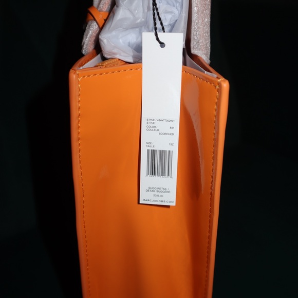 Authentic Marc Jacobs Mini Grind Tote New with Tags Scorched Color - Picture 11 of 11